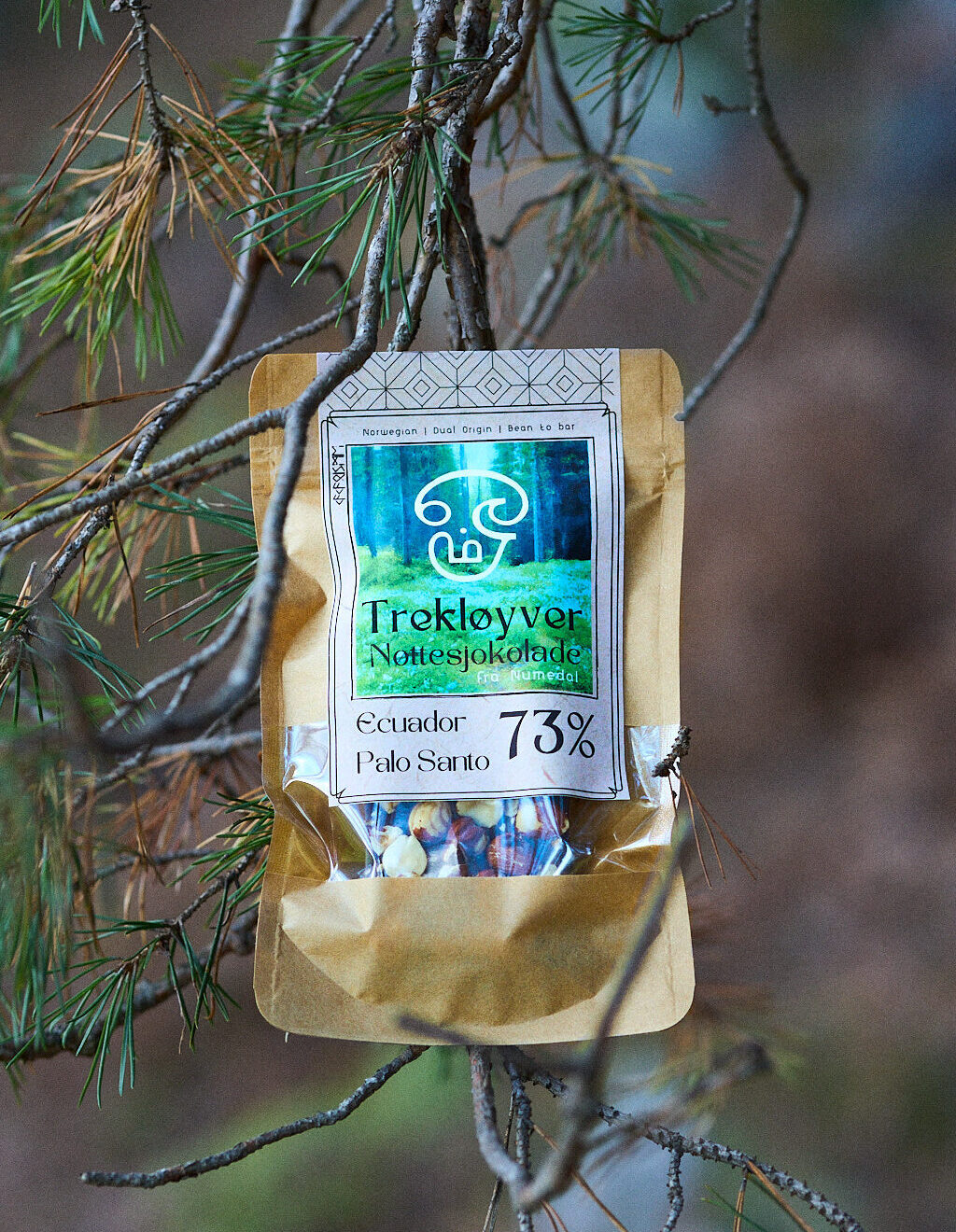 Trekløyver sjokolade.